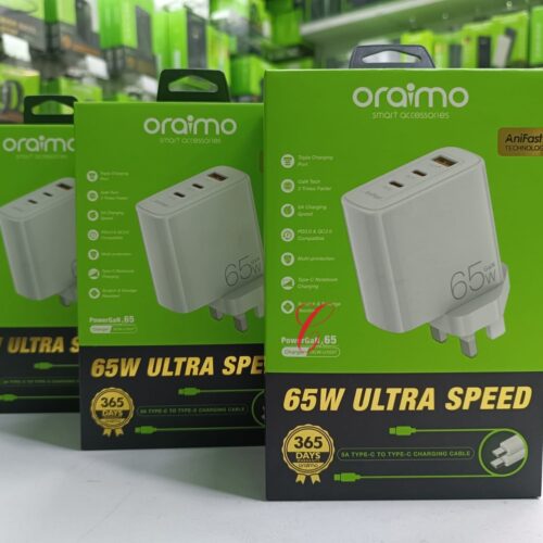 Oraimo PowerGan65 65W ultra speed
