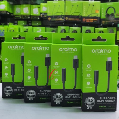 Oraimo Stream OAA-310 Type C to 3.5mm Audio Adapter 