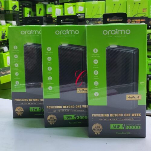 Oraimo PowerBox 300 Lit OPB-1301 30,000mAh