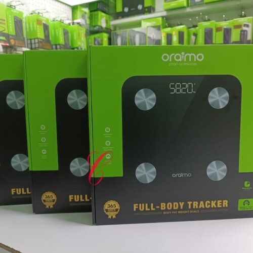 Oraimo SmartScale 18 Key Fitness Metrics Body Fat Weight Scale
