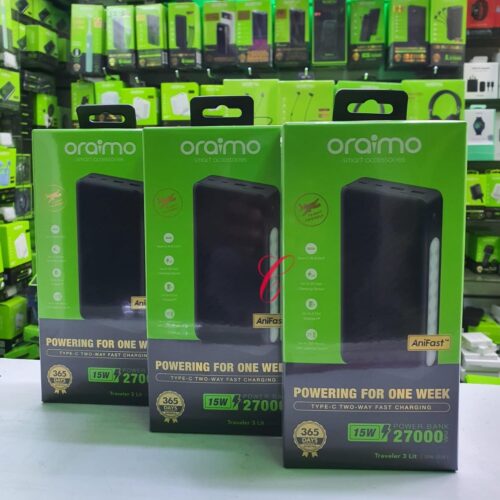 Oraimo Traveler 3 Lit OPB-1270 27000mAh power bank