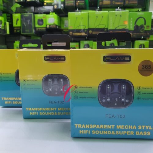 Flame T02 earbuds