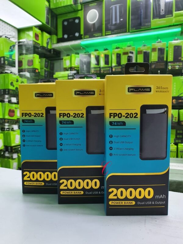 Flame FPO-202 20000mAh Power Bank