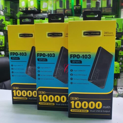 Flame FPO-103 22.5W 10000mAh Power Bank