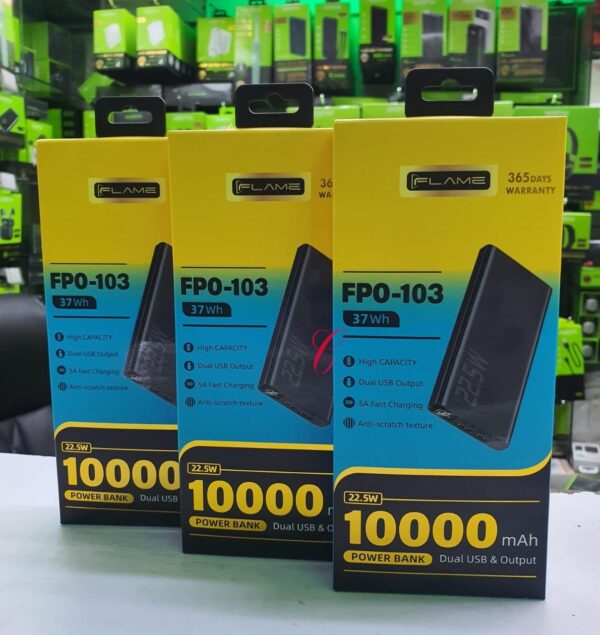Flame FPO-103 22.5W 10000mAh Power Bank