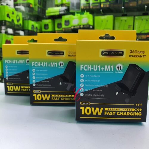 Flame 10W fast chargers