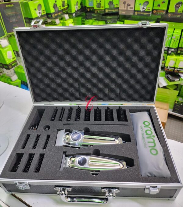 Oraimo Smart Barber kit Metal All-round Casing Self-sharpening Blades Barber Kit