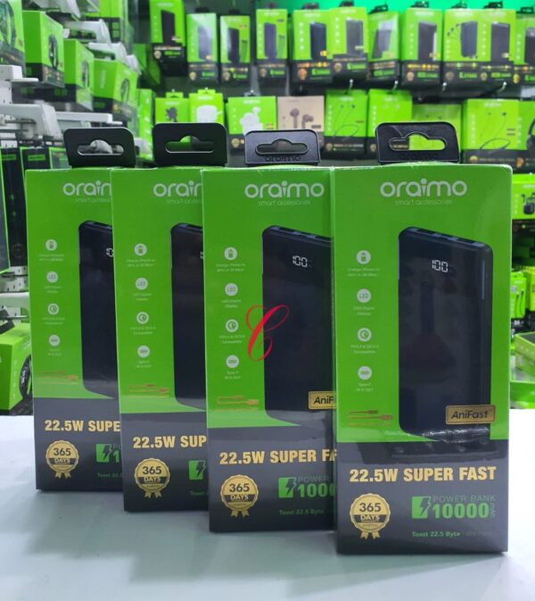 Oraimo Toast 22.5 Byte OPB-7100Q 10,000mAh Power Bank