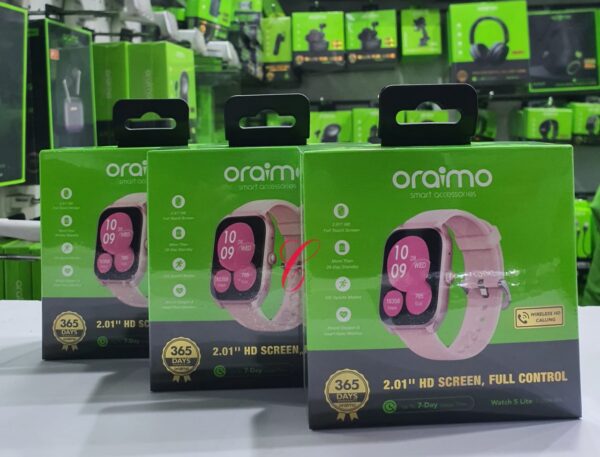 Oraimo Watch 5 Lite OSW-804 rose gold pink smart watch